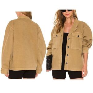 Anine Bing Sawyer Brown Jacket Size Medium